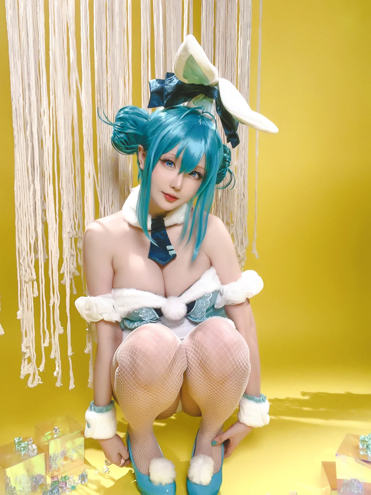 Hoshilily September 2023 Plan A - Hatsune Miku BiCute Bunnies (White Bunny Version)-erohere67.webp